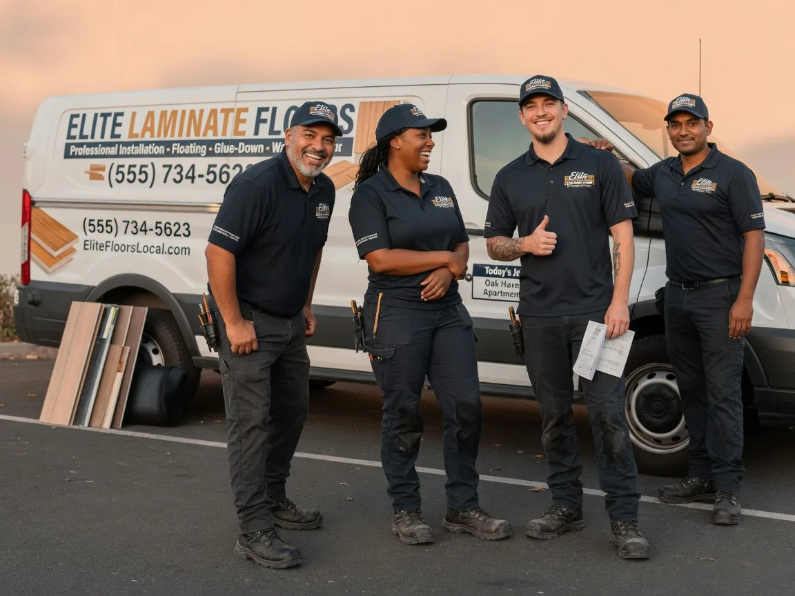 Laminate flooring installation company in Burlington, PA